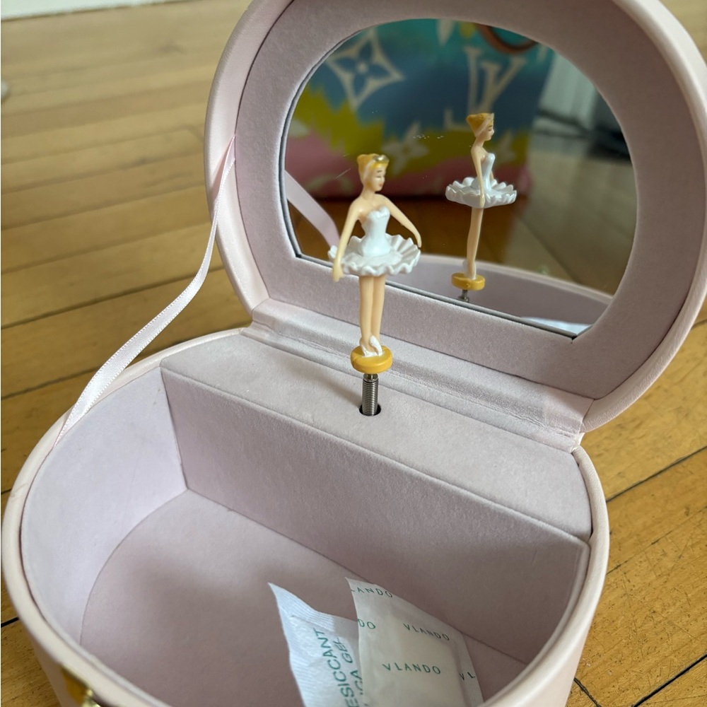 Pink Ballerina Jewelry Box